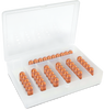 Box of 40 Round Type F Spot weld Caps - For Chief & GYS Spot welders C