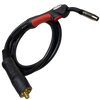 Silicon Bronze Red Handle MIG Gun-Torch Assembly - Works With chief