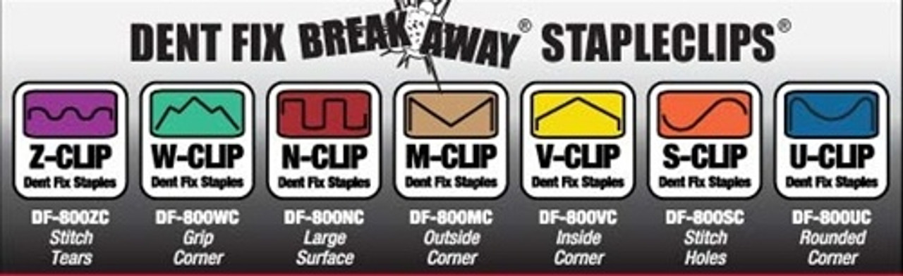 Dentfix 400BR Hot Stapler - Plastic Repair Kit - Basic