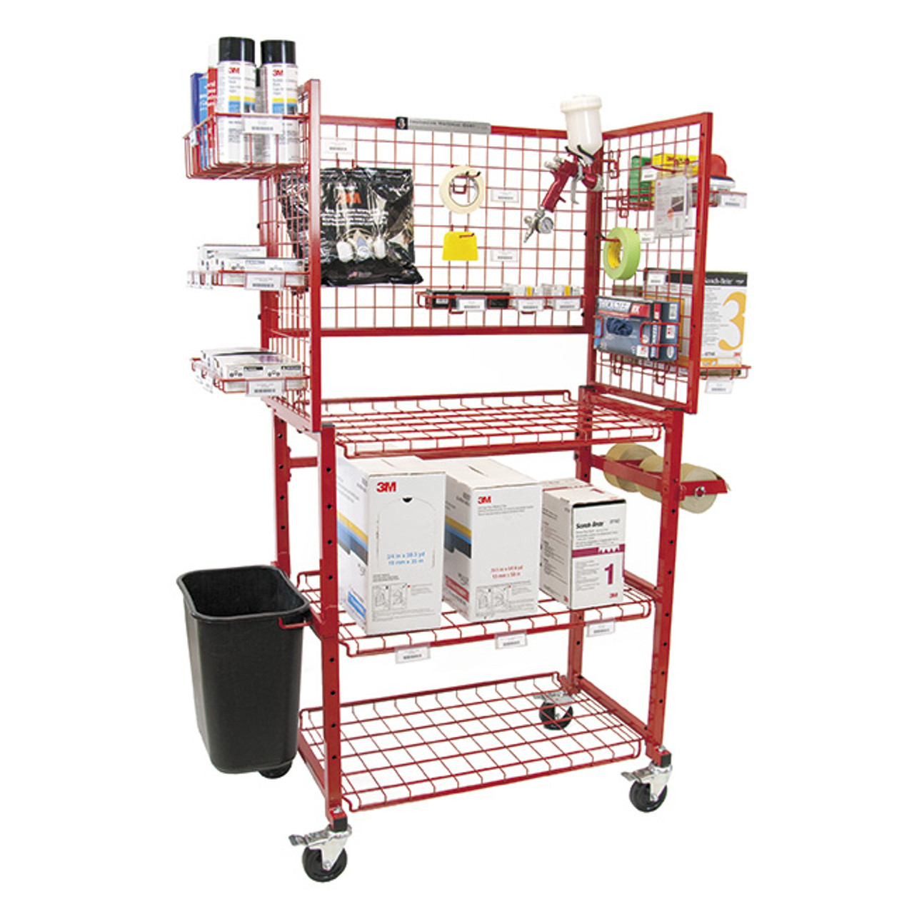 Innovative I-MCAC Mobile Adhesive Materials Supply Cart