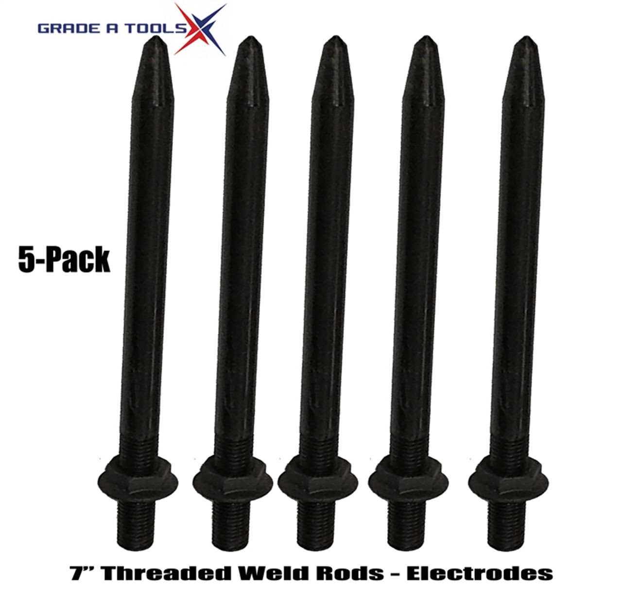 Weld Rod | Electrode 7" 5 Pack - For 595II Dent Puller