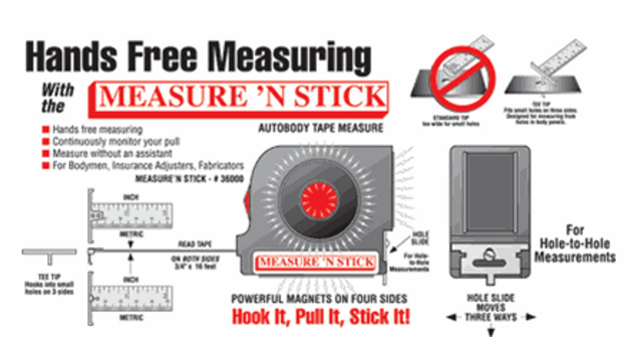 Steck 36000 Measure N Stick