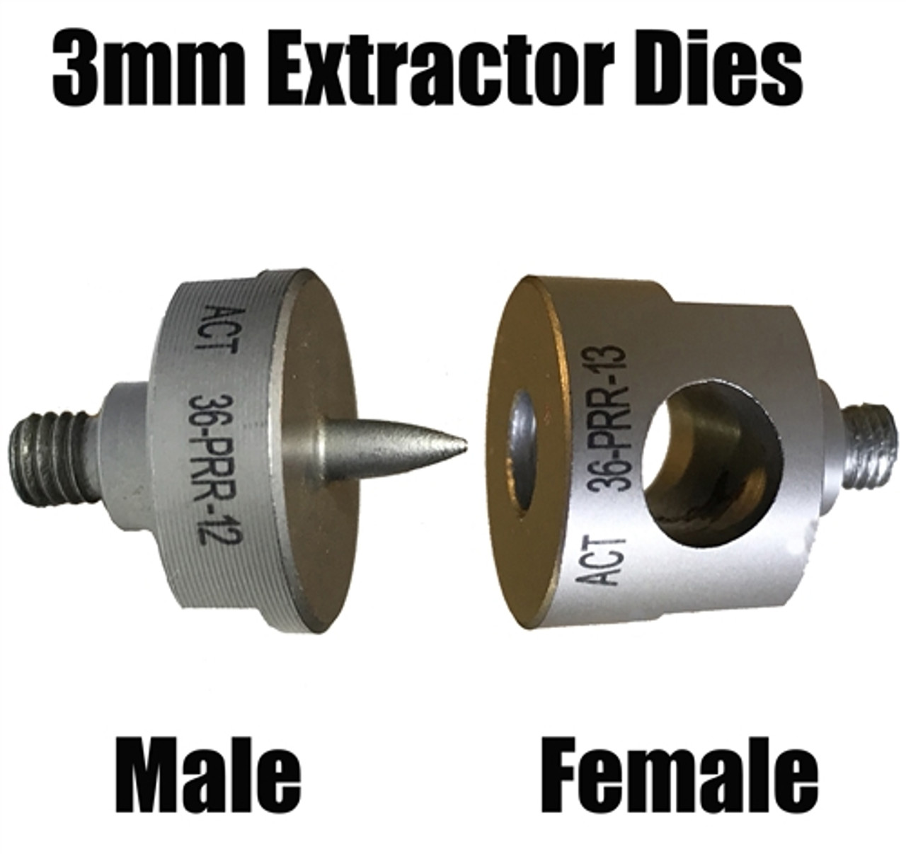 SPR-12 Aluminum Self Piercing rivet 3mm die Set