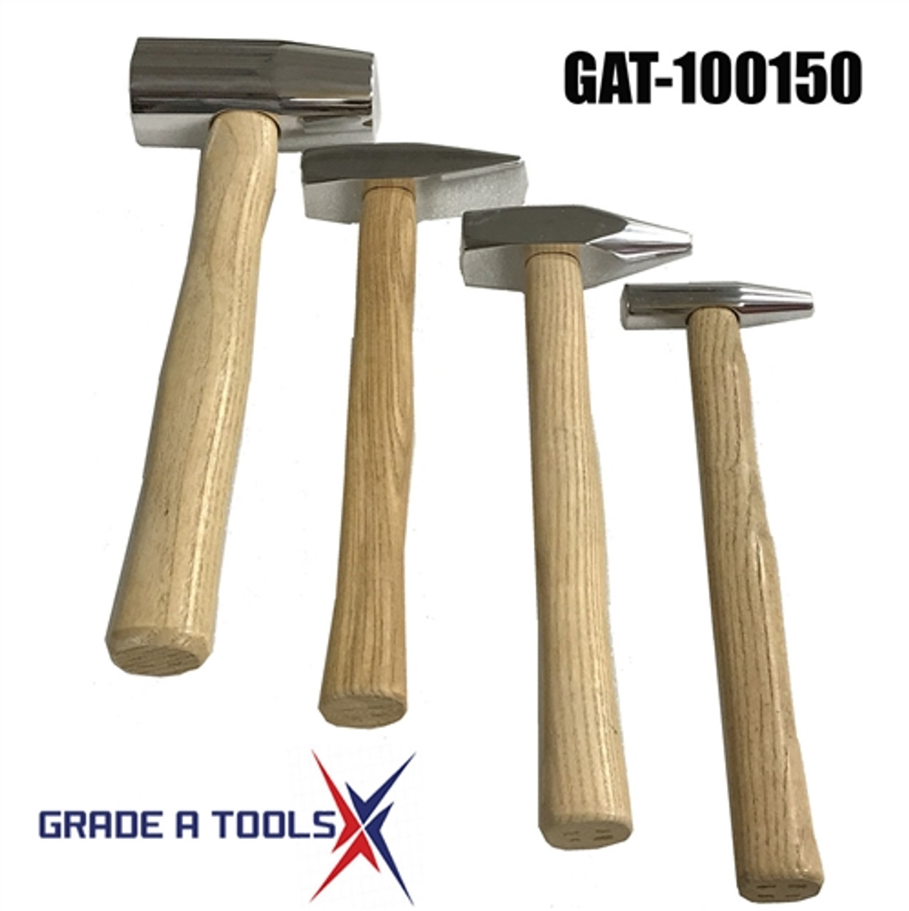 Aluminum Hammer Kit 4pc - Autobody Repair - A