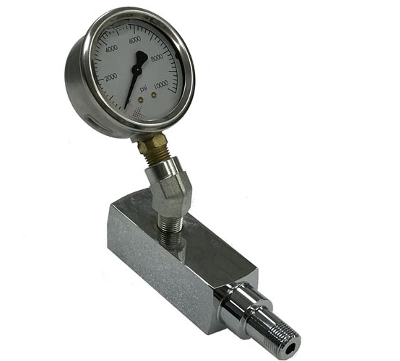 Hydraulic T-Gauge Assembly for Car O Liner Foot Pump