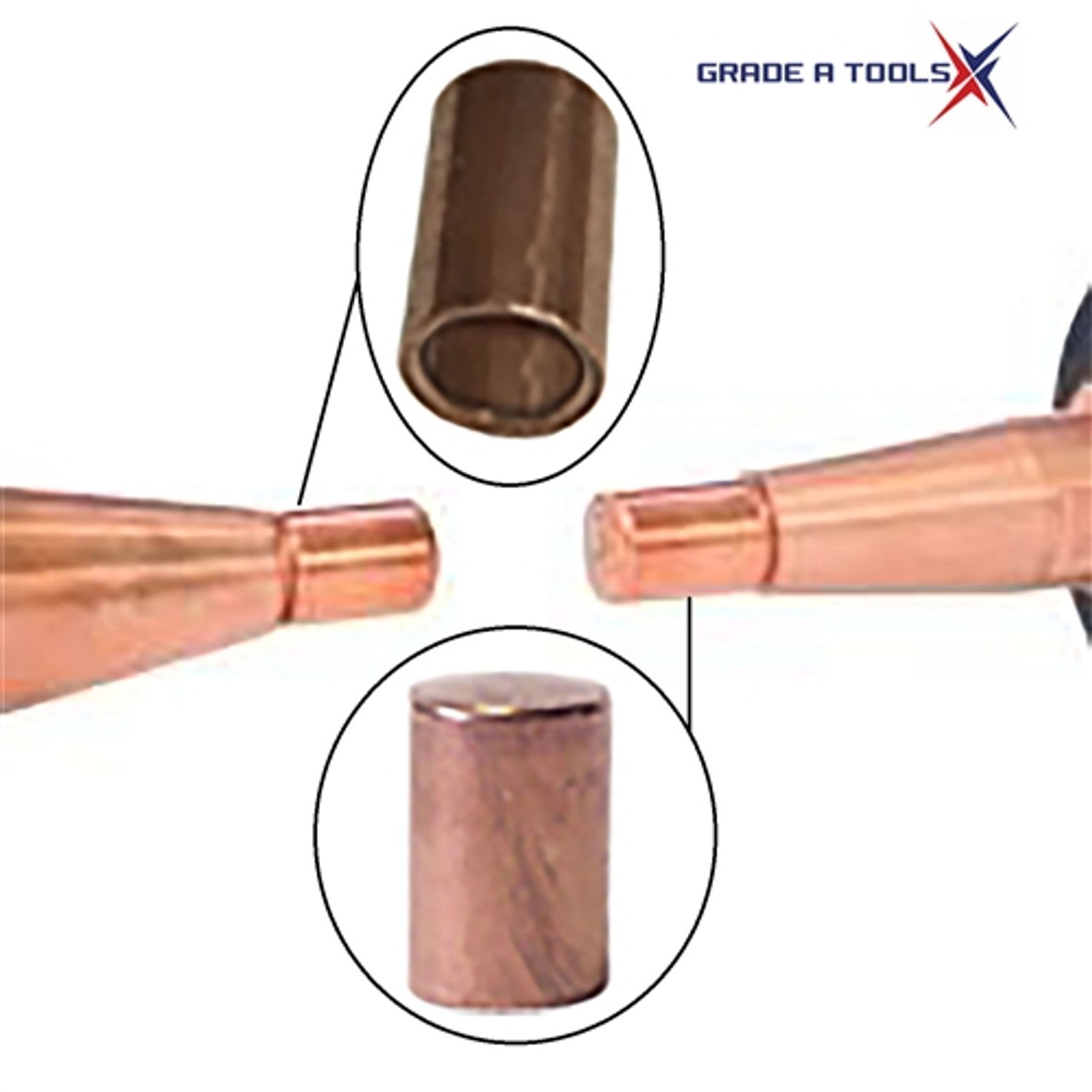 GYS Spot Weld Caps - Electrodes - 13mm - C