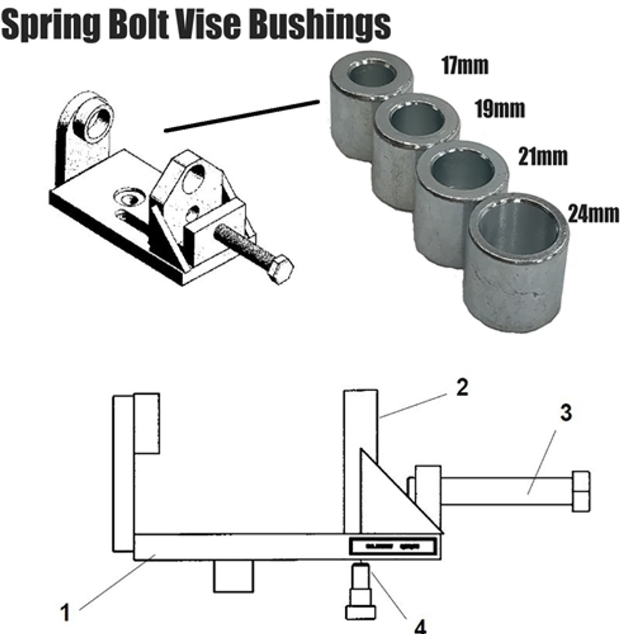 Replacement Chief Frame Machine Fast Anchor Bushing B