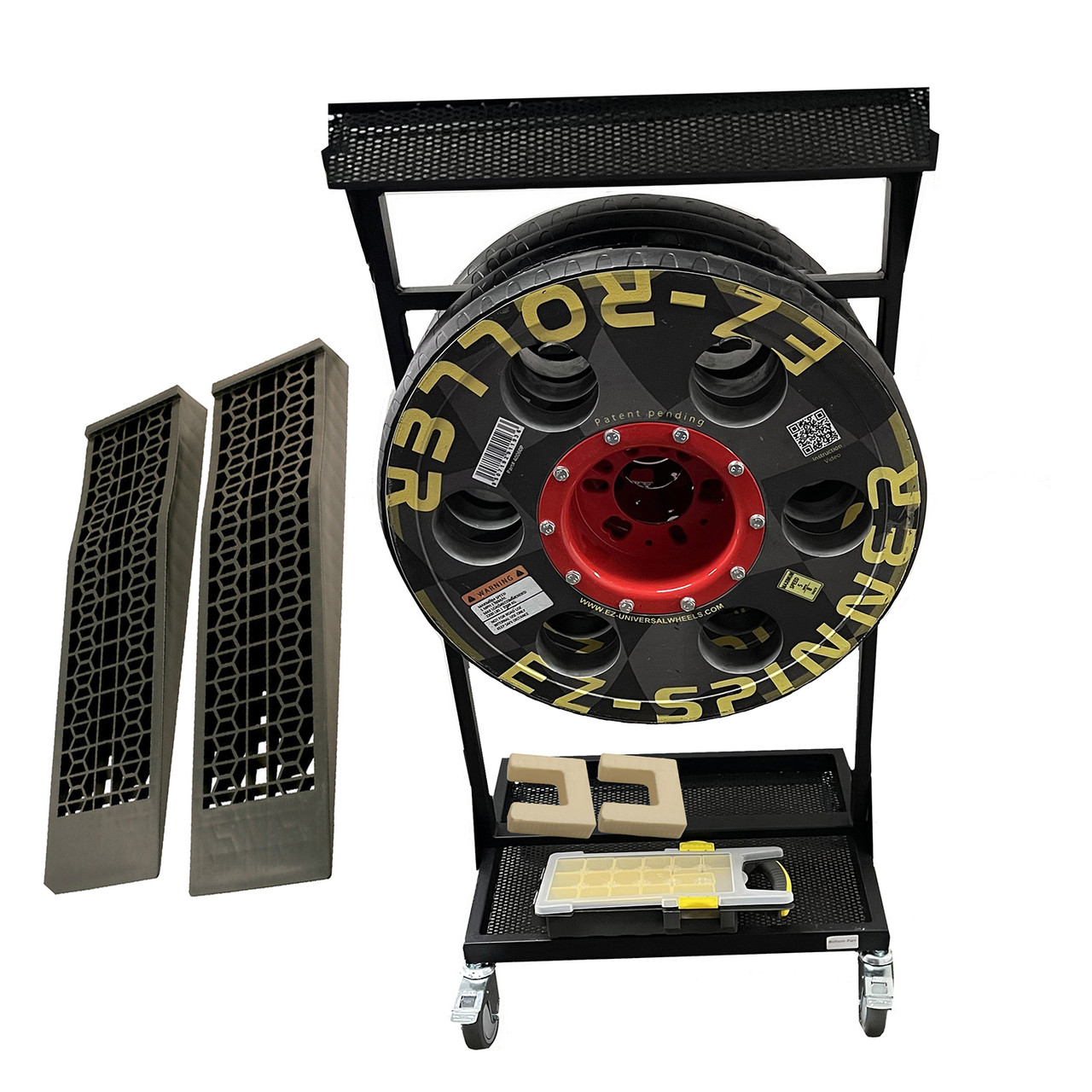 4 Wheel EZ-Roller Spinner Mobile Work Station 4XWS-22