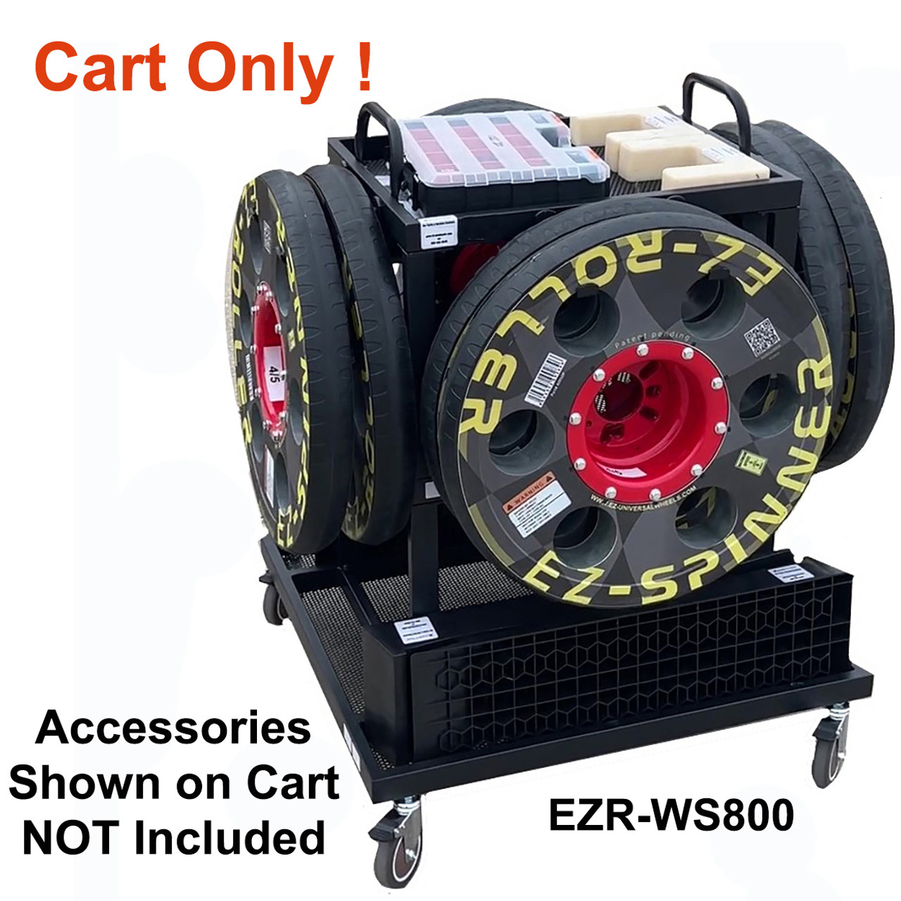 Wheel EZ-Roller Spinner Mobile Cart (Cart Only) C