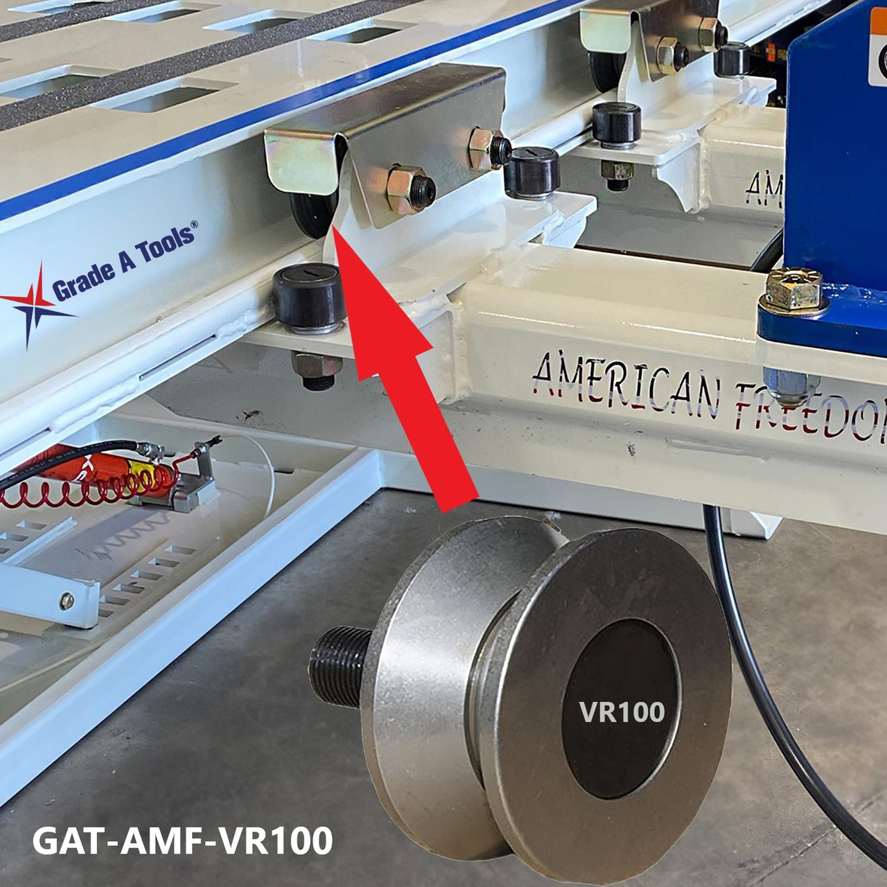 American Freedom Frame Machine Pull Tower  V-Roller Bearing C