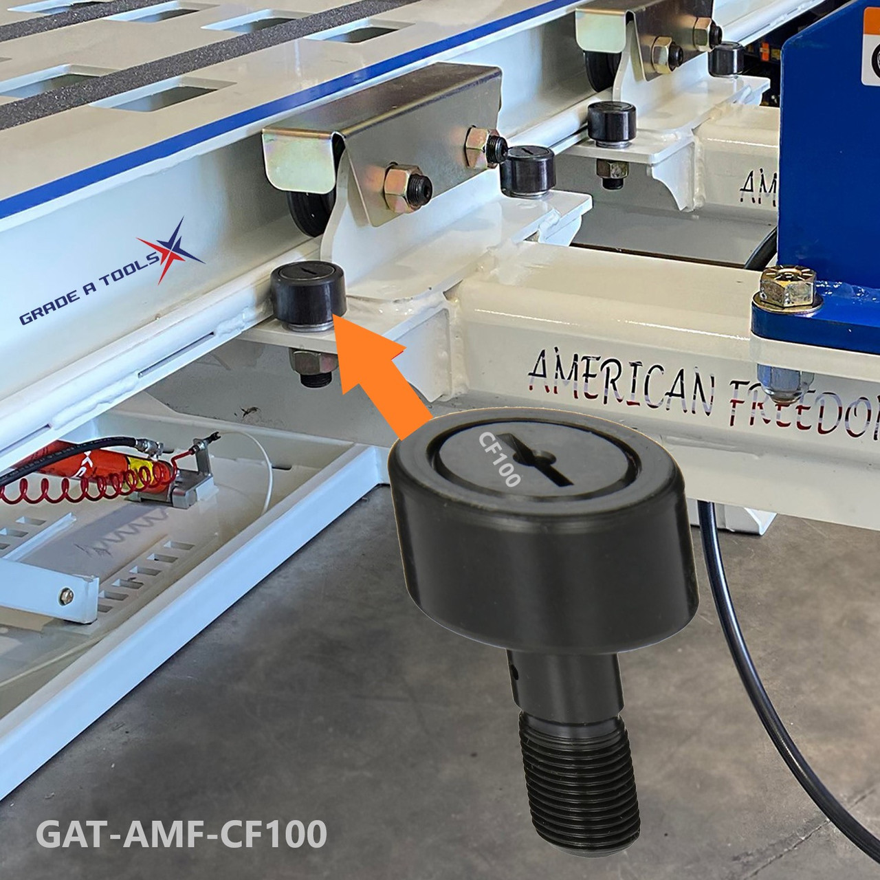 American Freedom Frame Machine Pull Tower  Cam Follower - Roller  Bearing C