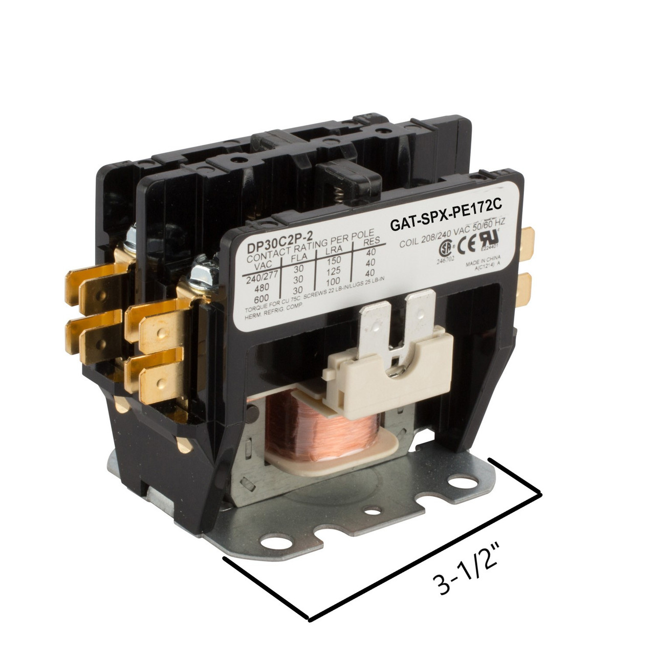 Power Team Hydraulic Pump electrical Contractor  for  PE172 Series pumps E 420718-4
