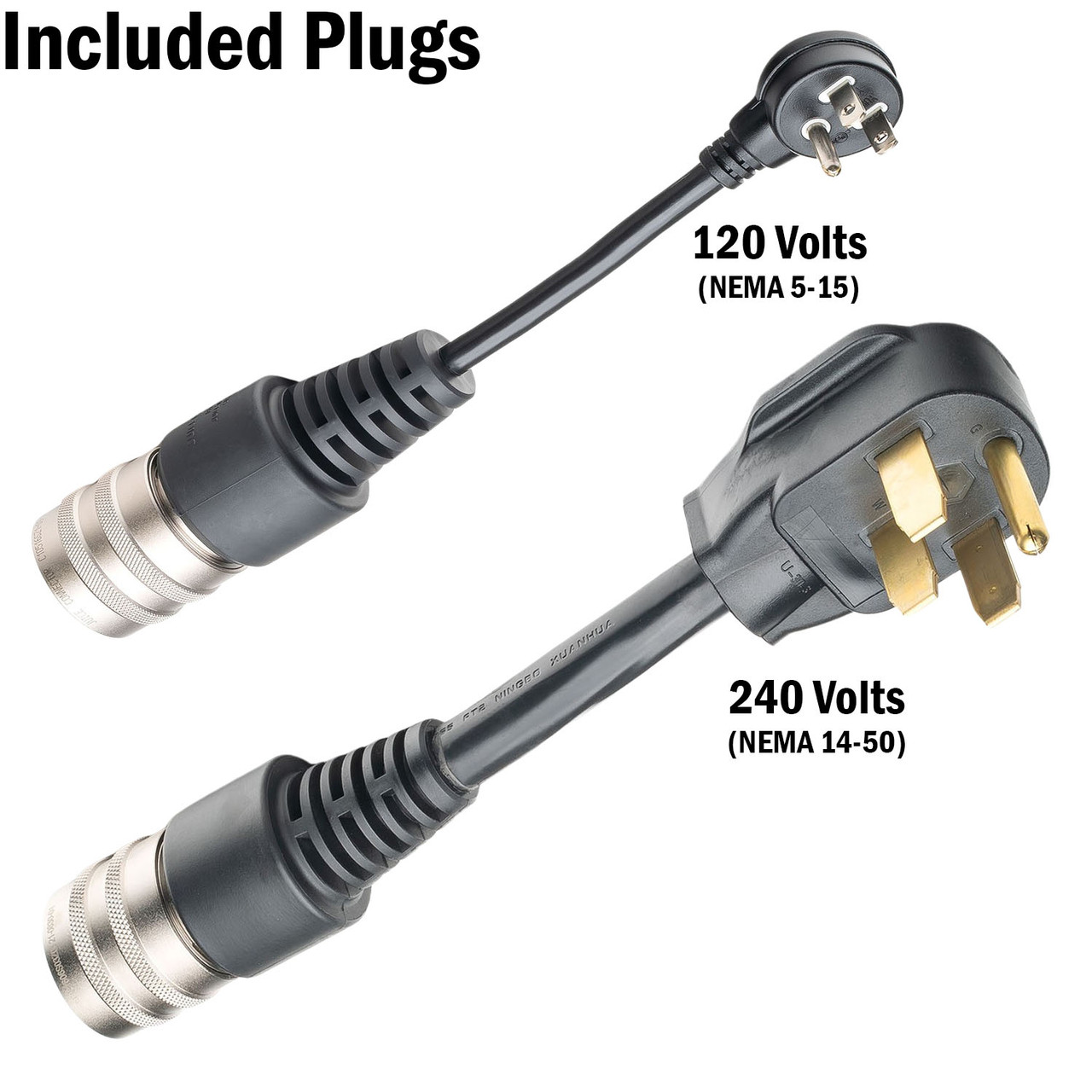 Level 1 & 2 EV Mobile Charging Kit 6 - 40 amps / 120-240 volts - J1772 B