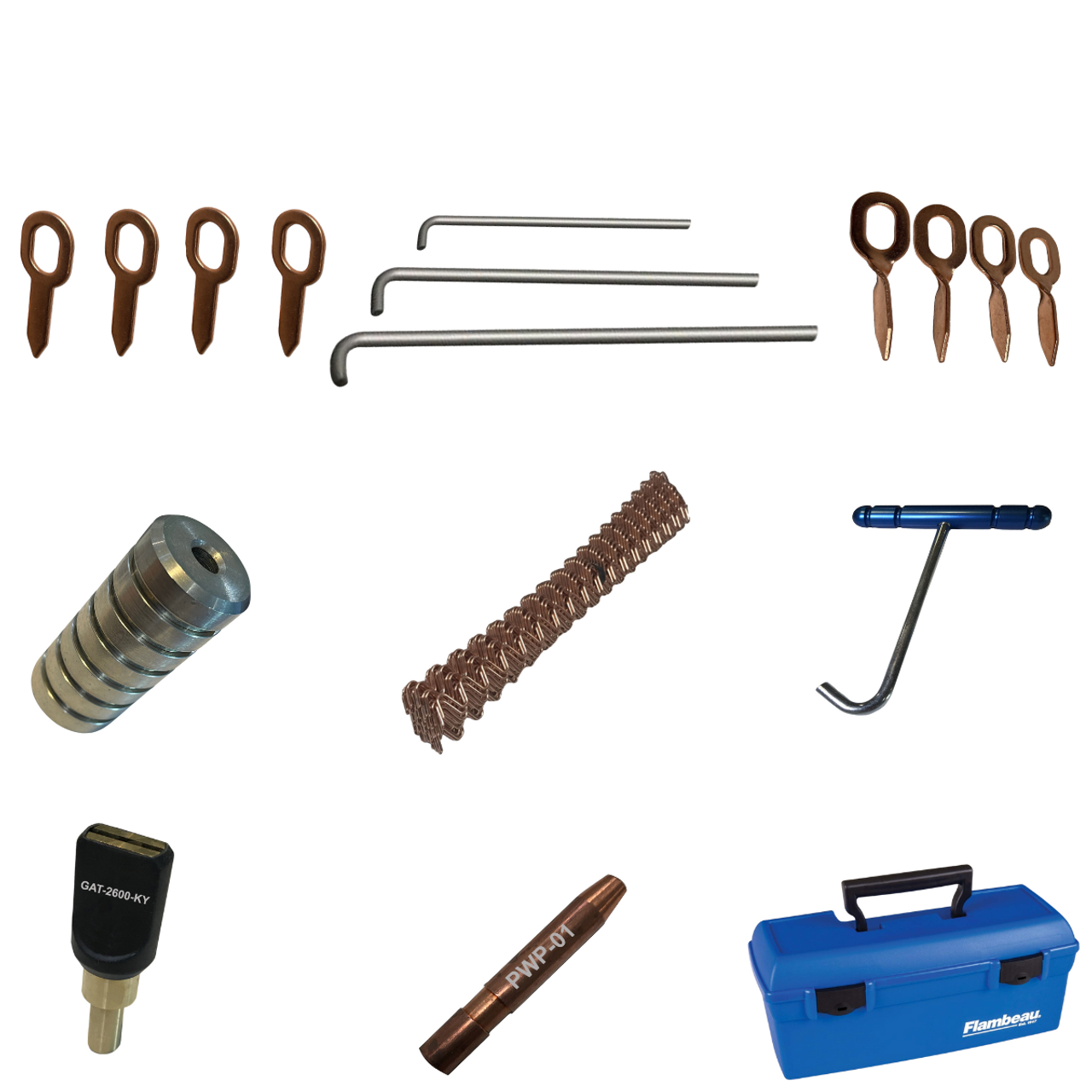 Dent Pulling Package - GYS2600 Spot Puller Compatible - D