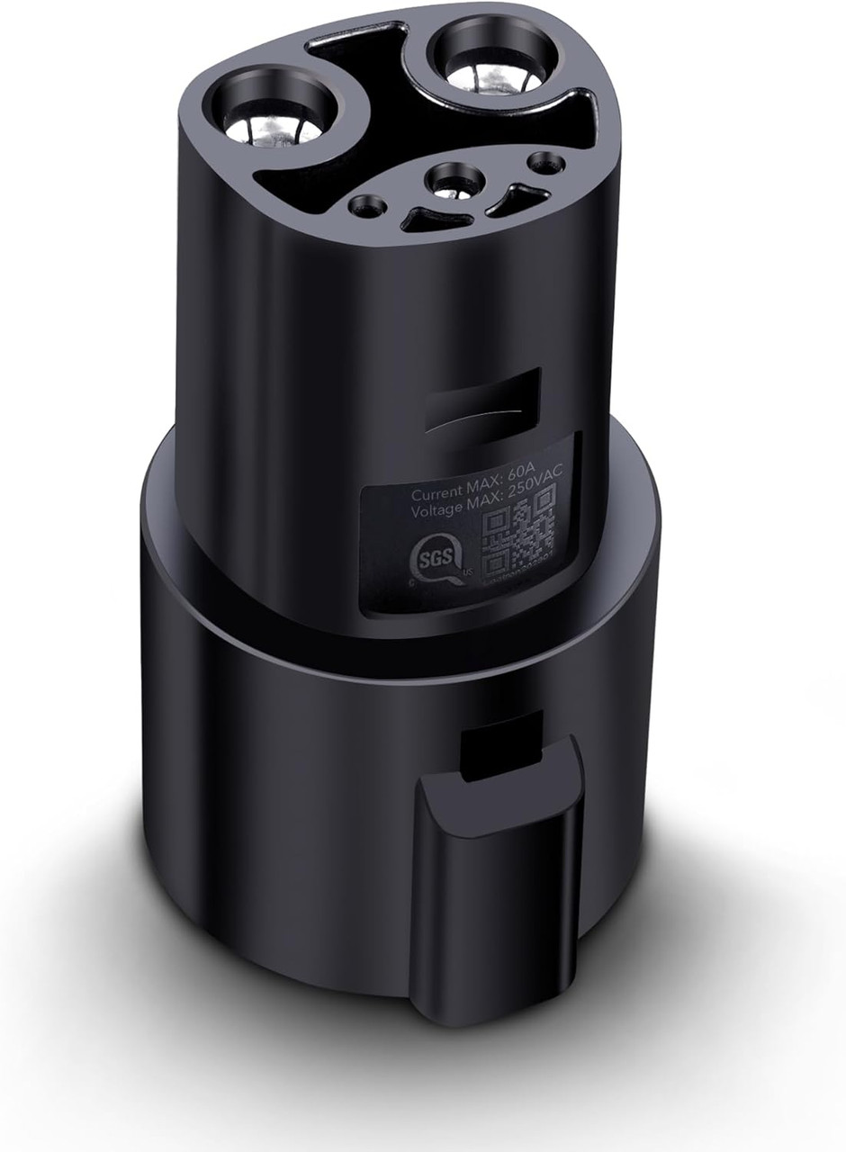 Nacs Adapter -J1772 to Tesla Compatible with Tesla Model S/3/X/Y & Cybertruck Electric Vehicles A
