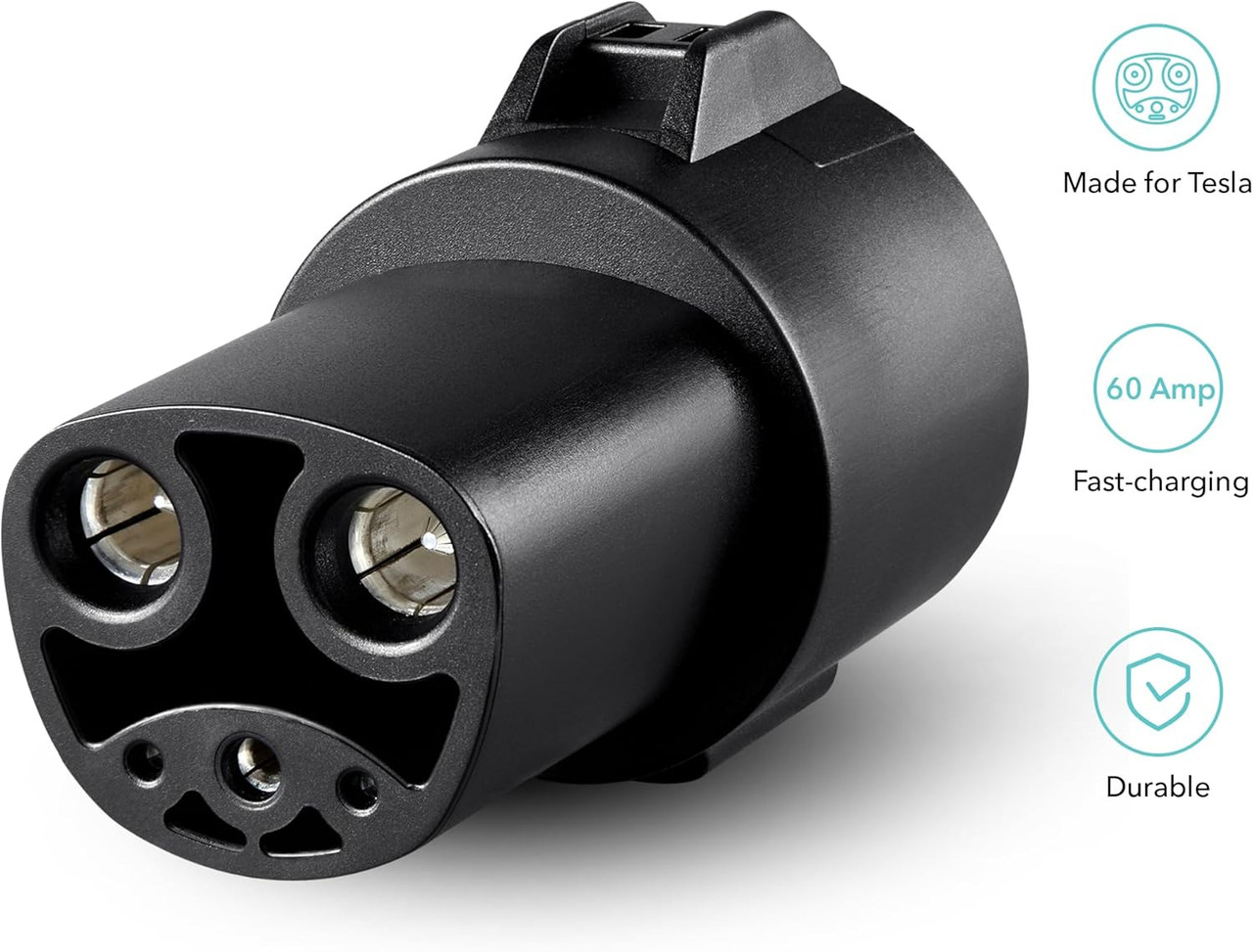 Nacs Adapter -J1772 to Tesla Compatible with Tesla Model S/3/X/Y & Cybertruck Electric VehiclesC