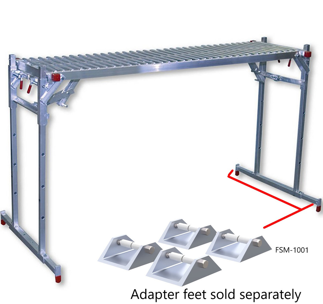 Adjustable Scaffold Platform - 400 lb Capacity F