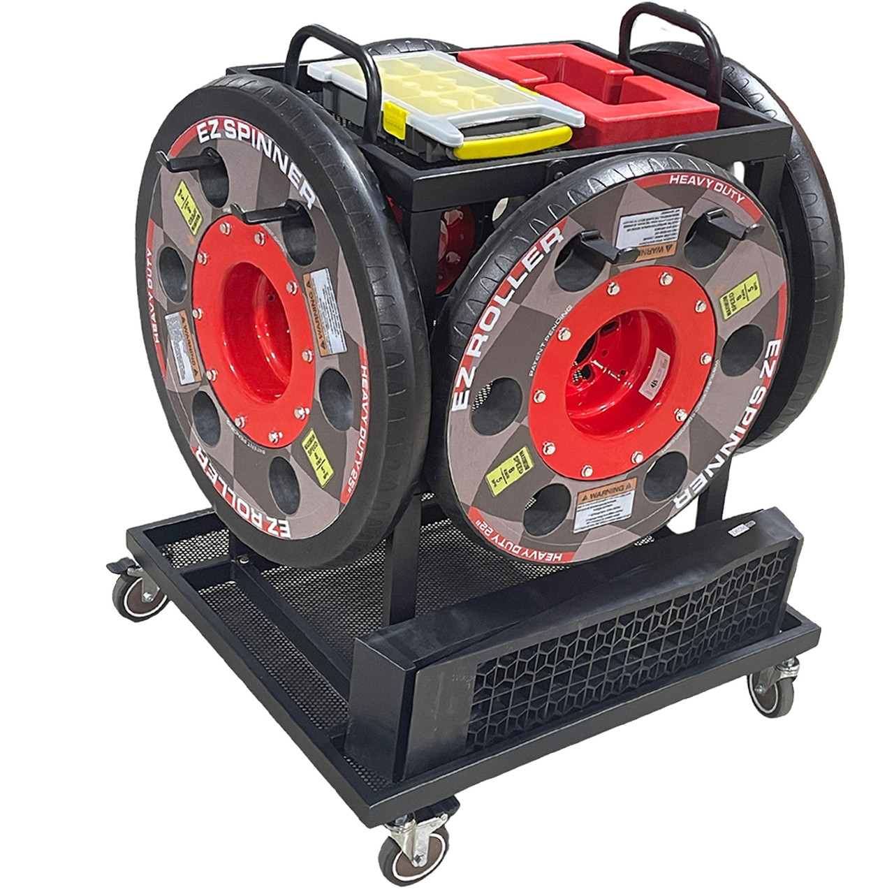EZ Roller Spinner Heavy Duty Mobility Package  - (4) 22" & 25" wheels J