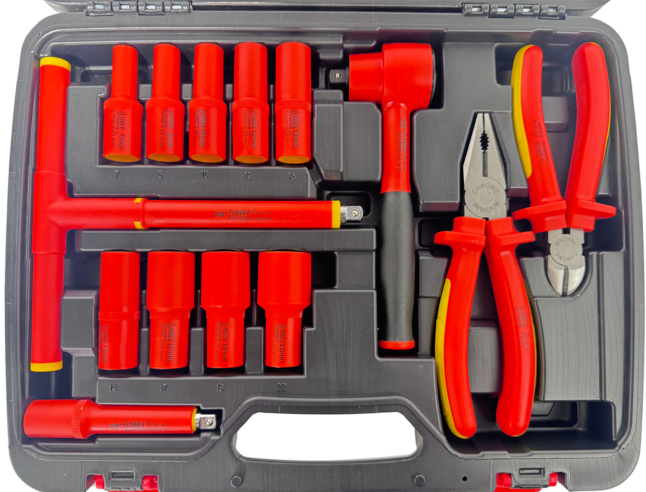 27 Piece 1000v Insulated Tool kit - For Electric Vehicle Repairs D