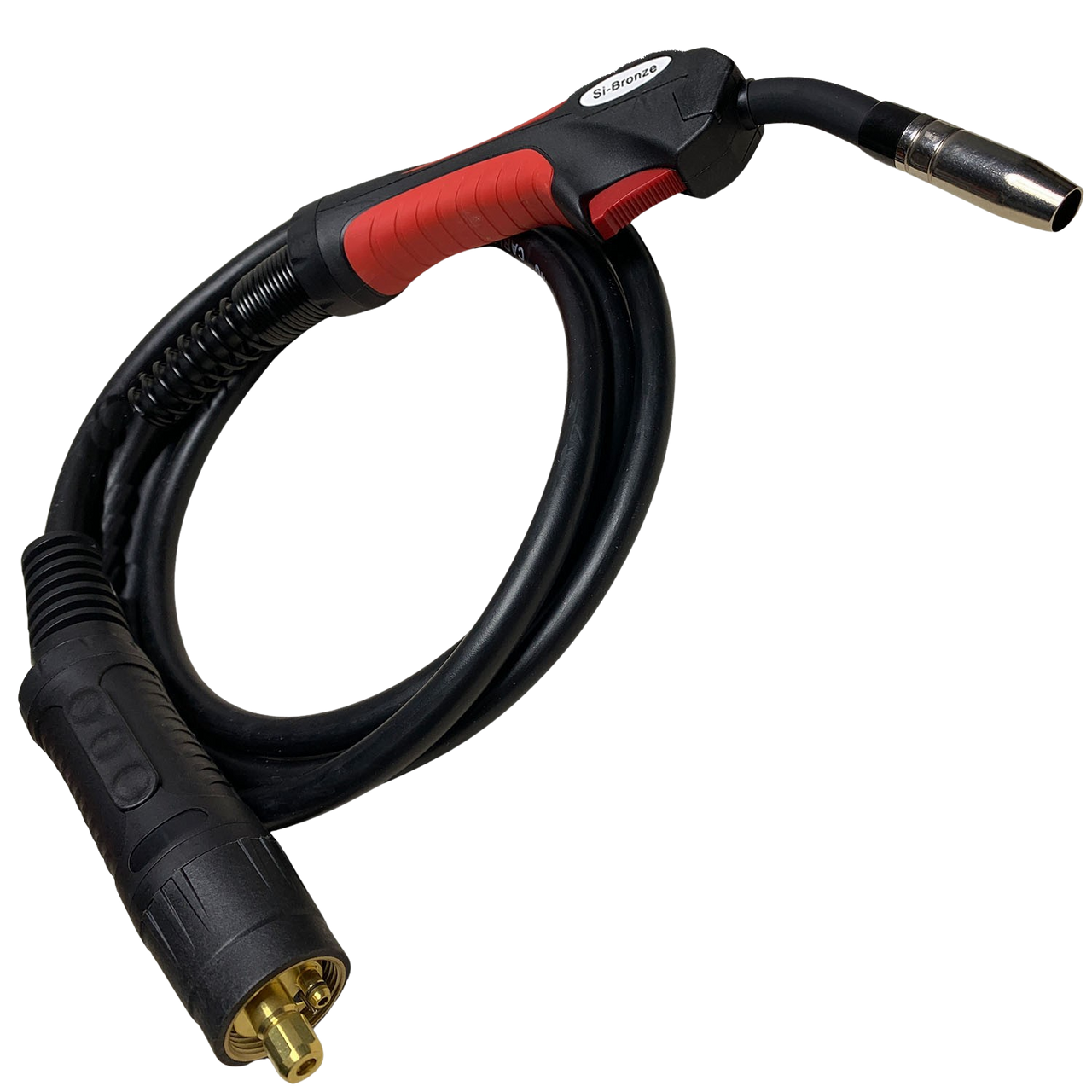 Silicon Bronze Red Handle MIG Gun-Torch Assembly - Works With chief