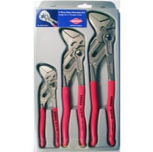 Knipex 002006S2 3 Pc. Pliers Wrench Set