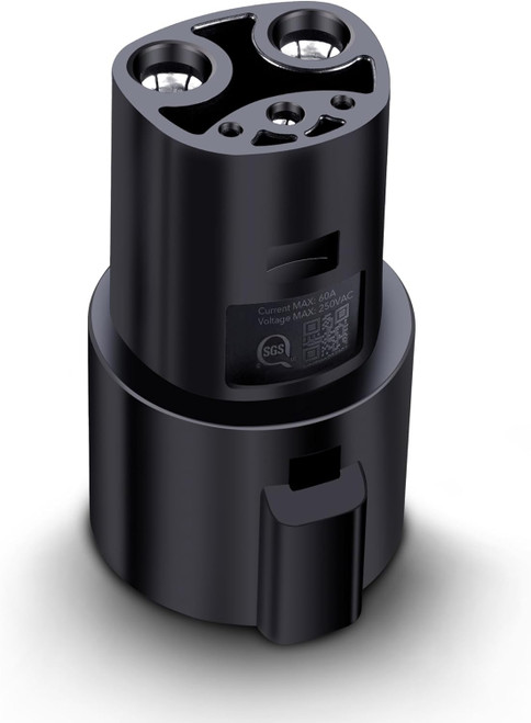 Nacs Adapter -J1772 to Tesla Compatible with Tesla Model S/3/X/Y & Cybertruck Electric Vehicles A