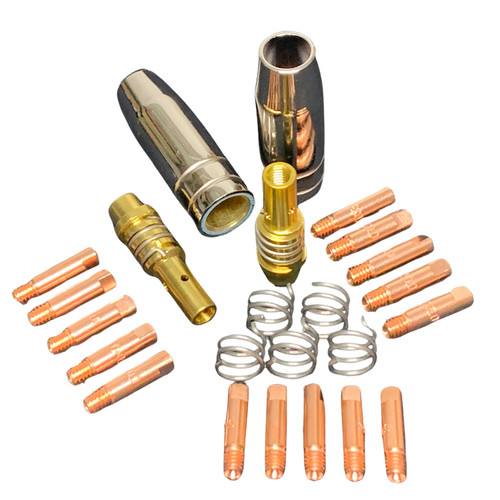 Silicon Bronze MIG Torch Consumable Kit - Compatible w/ chief Red Handle Silicon Bronze MIG Torch Consumable Kit - Compatible w/ chief Red Handle