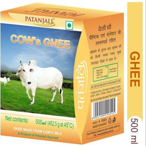 Patanjali Cow Ghee (Desi Ghee) 500 ml