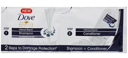 Dove Intense Repair Shampoo + Conditioner Pouch