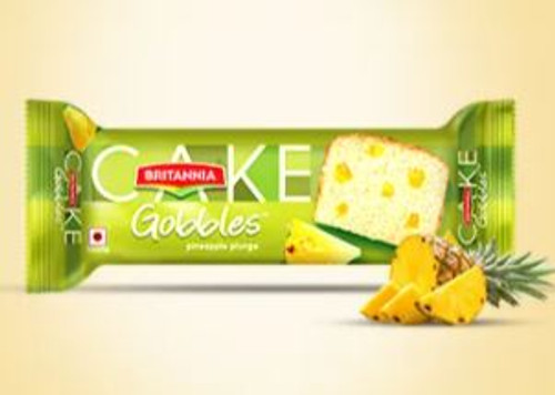 Britannia Gobbles Pineapple Plunge Cake 40gm