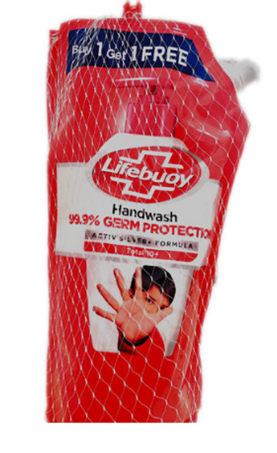 Lifebuoy Hand Wash 750ml [Buy 1 Get 1 Free]