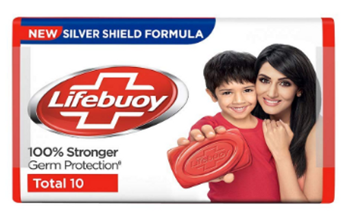 Lifebuoy Total Sliver Shield Formula 125gm (3+1 free)