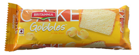 Britannia Gobbles Butter Blast Cake 30 gm