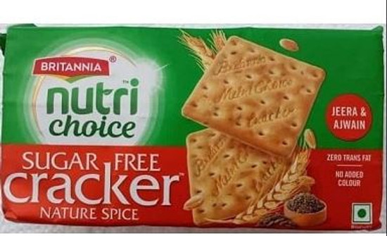 Britannia Nutri Choice Sugar Free Cracker (Jeera and Ajwain) 300 gm