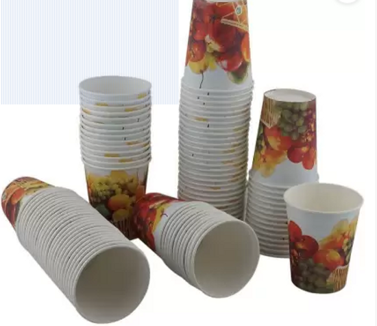 Disposable Paper Glass 210ml (70 pieces approx)