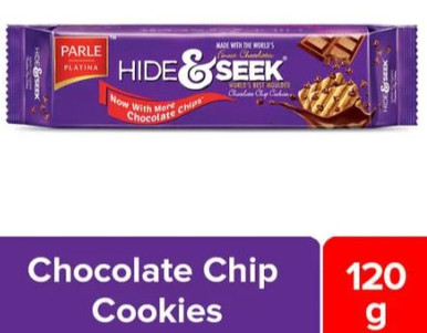 Parle Hide Seek Chocolate Chip Cookies 1gm