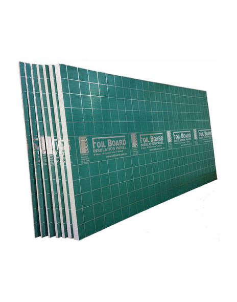 Foilboard® GREEN rigid panel- Super 15mm 2700X1200X15mm- PER SHEET