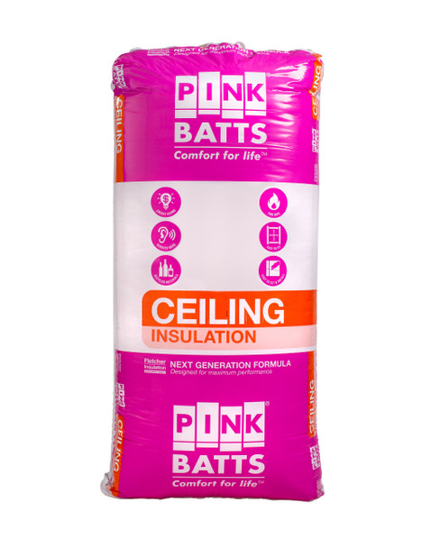 Pink® Batts Ceiling R5 1160x580x220- 8 pieces / 5.38sqm