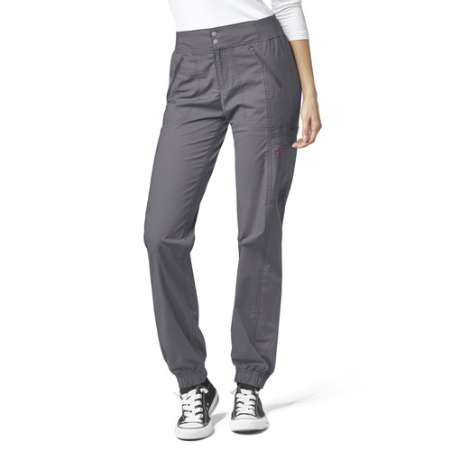 WonderFLEX Love-Women's Utility Cargo Zip Jogger Scrub Pant (5908)