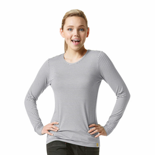 Layers Women's Long Sleeve Striped Tee (2079)