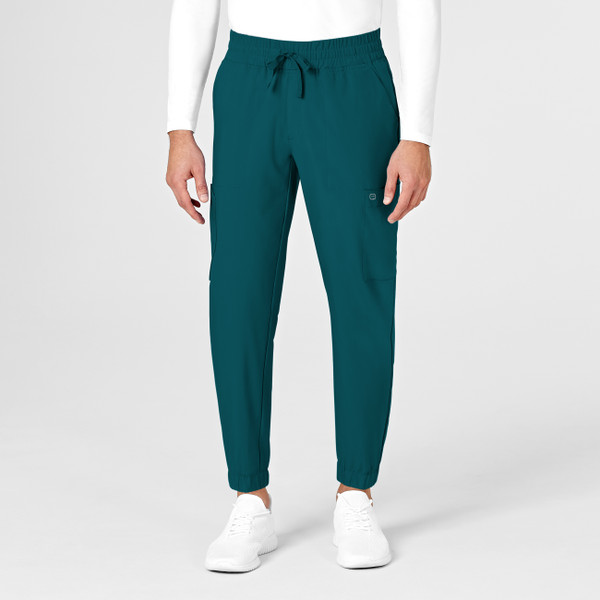 W123 Men's Cargo Jogger Scrub Pant (5655T)- Tall