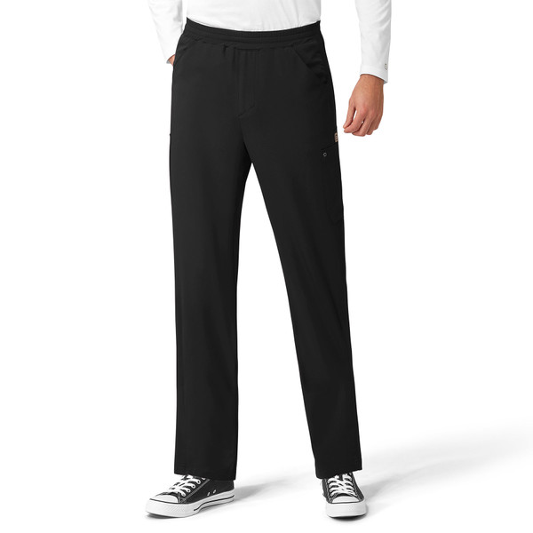 Aero Men's Knit Panel Cargo Scrub Pant (5429)
