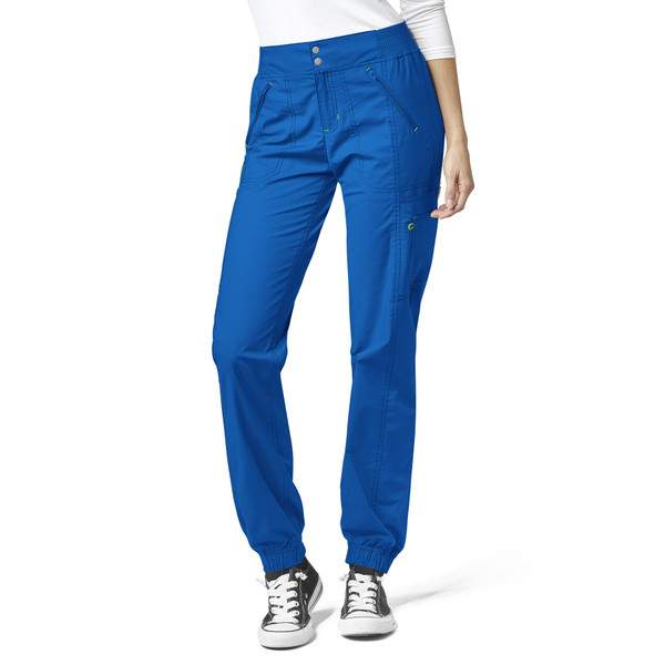 WonderFLEX Love-Women's Utility Cargo Zip Jogger Scrub Pant (5908T)- Tall