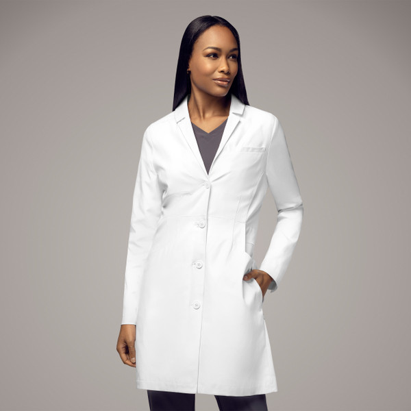 Slate Women's 35 Inch Doctors Coat (7472)