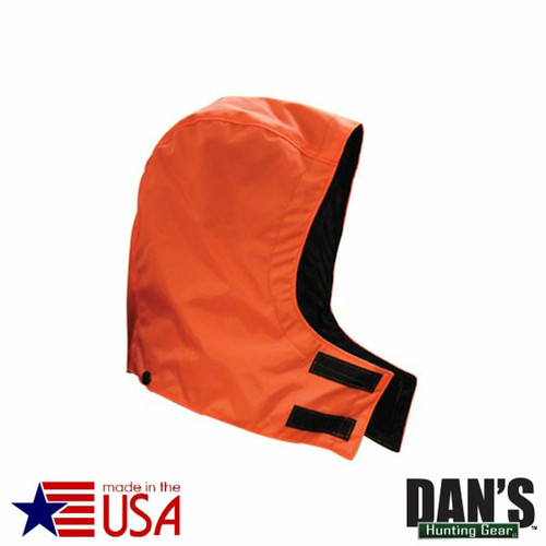 Dan's Detachable Weatherproof Hoods - Orange
