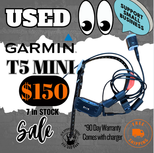 **USED** Garmin T5 Mini Dog Tracking Collar 