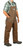 Dan's High-N-Dry Brown Bibs 