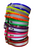 1 " Day-Glo with reflective strip Collar with D ONLY ring