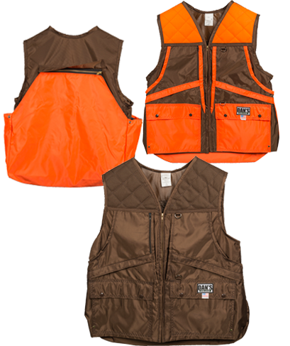 Available in Brown/Orange or solid Brown