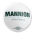Mannion for Congress - White Colorway (2.25" Pin-Back Button -- Pack Of Two!)